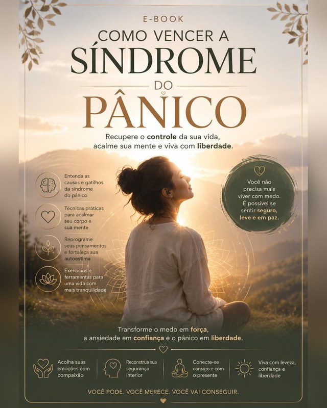 Ebook Como Vencer a Síndrome do Pânico