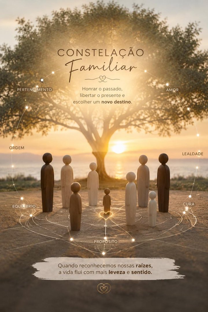 Constelação Familiar — honrar o passado, libertar o presente e escolher um novo destino